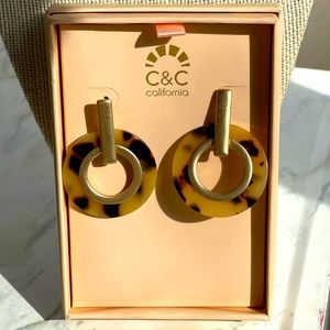 🍂C&C Tortoise Color Earrings